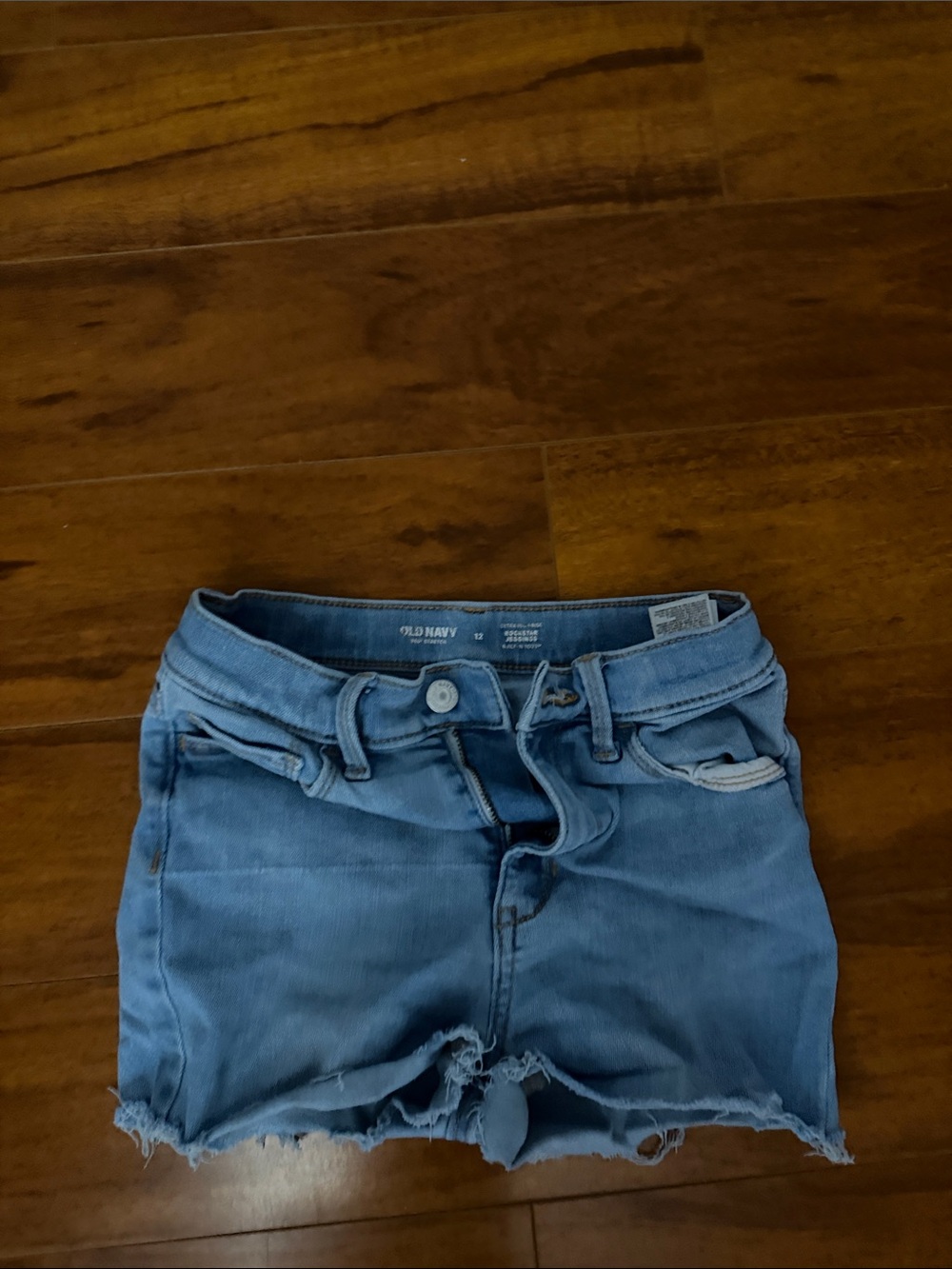 Old Navy Light Blue Denim Cutoff Shorts
